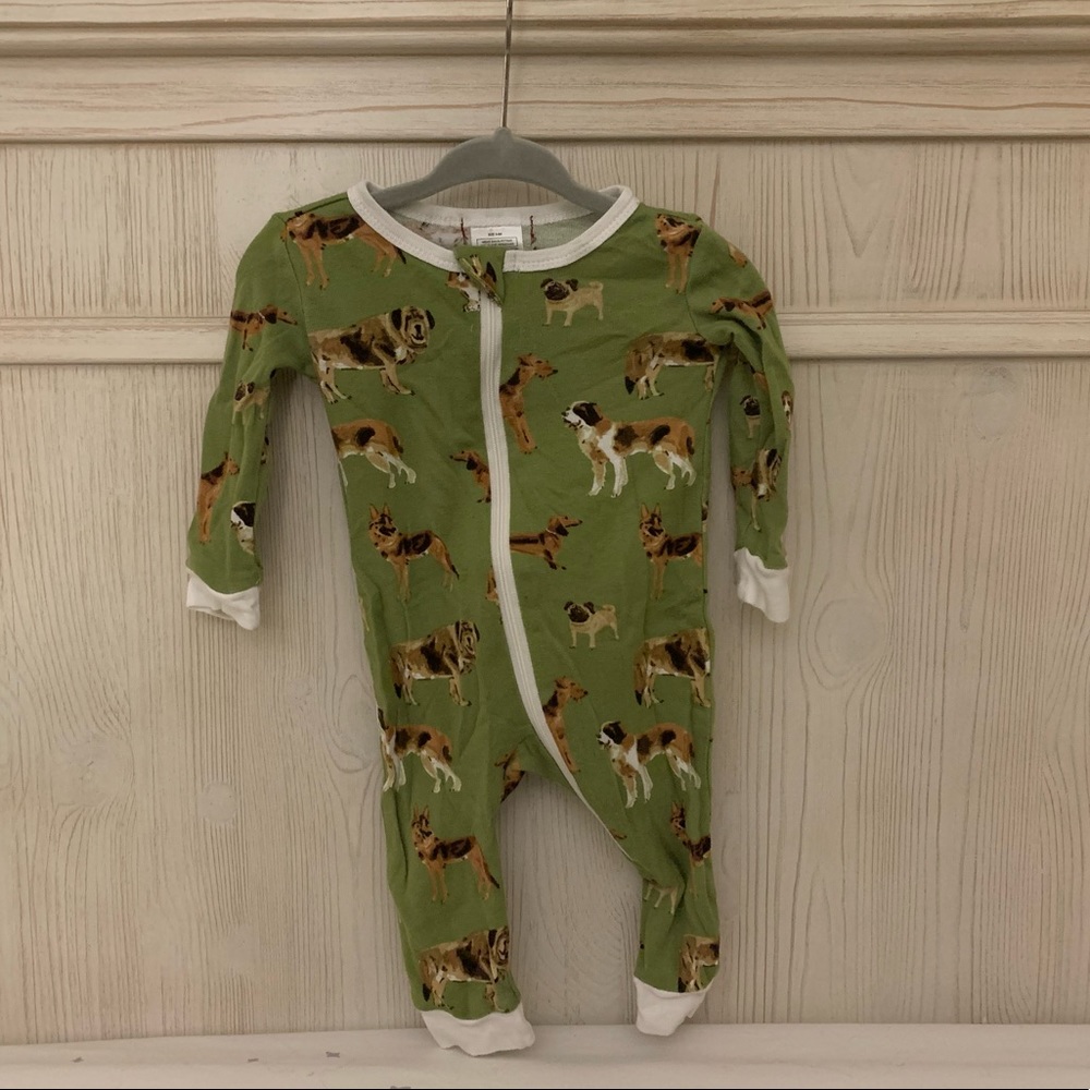 Milkbarn Romper- puppy print